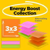 Post-it Super Sticky Pop-up Notes R330-SSAU-ALT, 3 in x 3 in (76 mm x76 mm), in Rio de Janeiro colors 72478