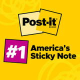 Post-it Notes 654-18CTCP, 3 in x 3 in (76 mm x 76 mm),Cabinet pack,Cape Town Collection, 18 Pads/Pack, 100 Sheets/Pad 99868
