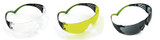 Peltor Sport SecureFit Safety Eyewear, SF400-P3PK-6, 3 Pack: Clear +Amber + Gray Lenses, AF, 6pk/cs 99509