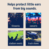 3M Kids Hearing Protection PKIDSB-BLU, Blue, 4 ea/case 66178