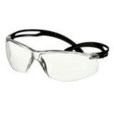 3M SecureFit 500 Series SF501AF-BLK, Black, Clear Anti-Fog/Anti-Scratch Lens, 20 ea/Case 42936