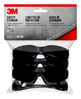 3M Safety Eyewear 90954H4-DC, Gray, Gray Lens, Anti-Scratch, 4/pack, 10packs/case 72393