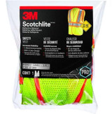 3M Reflective Construction Safety Vest, Class 2 Two-Tone,
94620-80030-PS Hi-Viz Yellow, 5/case