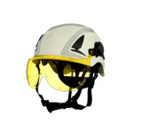 3M X5-SV03 Short Visor for X5000 Safety Helmet, Amber Anti-FogAnti-Scratch Polycarbonate, ANSI 10 ea/Case 94320