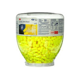3M E-A-Rsoft Yellow Neons One Touch Refill Earplugs 391-1004,Uncorded, Regular Size, 2000 Pair/Case 91004
