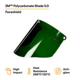 3M Polycarbonate Faceshield Window W96IR5, 82706-10000, Shade 5.0 10EA/Case 82706