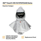 3M Hood H-410-10/07037(AAD), with Collar, QC, 10 EA/Case 7037