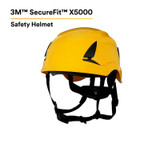 3M SecureFit Safety Helmet, X5002-ANSI,  Yellow, 10 EA/Case 94300