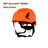 3M SecureFit Safety Helmet, X5007-ANSI,  Orange, 10 EA/Case 94304