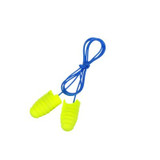 3M E-A-Rsoft Grippers Earplugs 312-6001, Corded, 2000 Pair/Case 12090