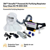 3M Versaflo Powered Air Purifying Respirator Easy Clean KitTR-800-ECK, 1 EA/Case 94249