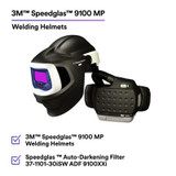 3M Adflo Powered Air Purifying Respirator HE System w 3M SpeedglasWelding Helmet 9100 MP, 37-1101-30iSW, 1 EA/CASE 94383