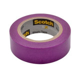 Scotch Expressions Washi Tape C314-PUR, .59 in x 393 in (15 mm x 10 m)Purple 96427