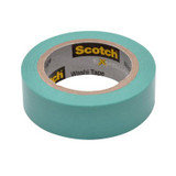 Scotch Expressions Washi Tape C314-BLU2, .59 in x 393 in (15 mm x 10 m)Pastel Blue 96390