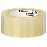 Scotch Box Sealing Tape 311+, Clear, 48 mm x 50 m, 36 per case 14366