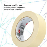 3M General Purpose Masking Tape 203, Beige, 36 mm x 55 m, 4.7 mil, 24
Roll/Case