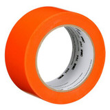 3M General Purpose Vinyl Tape 764, Orange, 3 in x 36 yd, 5 mil, 12 Roll/Case, Individually Wrapped Conveniently Packaged 14559
