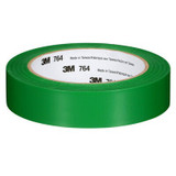 3M General Purpose Vinyl Tape 764, Green, 1 in x 36 yd, 5 mil, 36 Roll/Case, Individually Wrapped Conveniently Packaged 43434