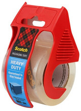 Scotch Heavy Duty Shipping Packaging Tape, 142L 1.88 in x 27.7 yd (48mm x 25,4 m) 70806