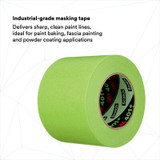 3M High Performance Green Masking Tape 401+, 96 mm x 55 m, 6.7 mil, 8per case 64765