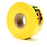Scotch Buried Barricade Tape 364, CAUTION BURIED ELECTRIC LINE BELOW, 3in x 1000 ft, Yellow, 8 rolls/Case 57769