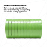 3M High Performance Green Masking Tape 401+, 18 mm x 55 m, 48 rolls percase 64760