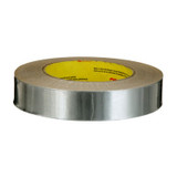 3M Venture Tape Aluminum Foil Tape 1520CW, Silver, 1 in x 50 yd, 3.2mil, 48 rolls per case 95530