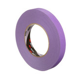 3M Specialty High Temperature Purple Masking Tape 501+, 18 mm x 55 m,6.0 mil, 48 per case 7100086193