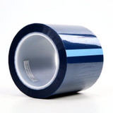 3M Polyester Tape 8991, Blue, 4 in x 72 yd, 2.4 mil, 8 rolls per case 64734