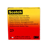 Scotch Rubber Splicing Tape 23, 3/4 in x 30 ft, Black, 1 roll/carton,
20 rolls/case