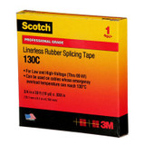 Scotch Linerless Rubber Splicing Tape 130C, 3/4 in x 30 ft, Black, 1
roll/carton, 24 rolls/Case