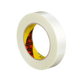 Scotch Bi-Directional Filament Tape 8959, Clear, 19 mm x 50 m, 5.7 mil,48 rolls per case 88226