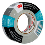 3M Extra Heavy Duty Duct Tape 6969, Silver, 48 mm x 54.8 m, 10.7 mil,24 per case, Individually Wrapped Conveniently Packaged 6969