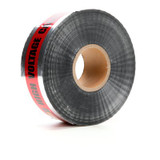 Scotch Detectable Buried Barricade Tape 412, CAUTION BURIED HIGHVOLTAGE CABLE BELOW, 3 in x 1000 ft, Red, 8 rolls/Case 57962
