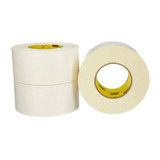 3M Textile Flatback Tape 2526, White, 72 mm x 55 m, 9.8 mil, 12 percase 37518