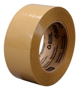 Scotch Box Sealing Tape 375, Tan, 48 mm x 50 m, 36 per case,Individually Wrapped Conveniently Packaged 68762