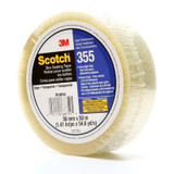 Scotch Box Sealing Tape 355, Clear, 36mm x 50m, 48 per case,Individually Wrapped Conveniently Packaged 68752