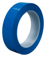 3M Polyethylene Tape 483, Blue, 1 in x 36 yd, 5.0 mil, 36 rolls percase, Individually Wrapped Conveniently Packaged 68846
