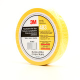 3M Polyethylene Tape 483, Yellow, 1 in x 36 yd, 5.0 mil, 36 rolls percase, Individually Wrapped Conveniently Packaged 68837