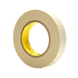3M Glass Cloth Tape 361, White, 1 in x 60 yd, 6.4 mil, 9 rolls percase, Individually Wrapped Conveniently Packaged 23713