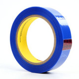 3M Polyester Tape 8901, Blue, 1 in x 72 yd, 0.9 mil, 36 Roll/Case