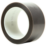 3M PTFE Film Tape 5480, Gray, 1/2 in x 36 yd, 3.7 mil, 18 Roll/Case