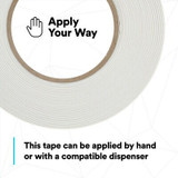 3Mâ„¢ Removable Repositionable Tape 9416, White, 3/4 in x 72 yd, 2.6 mil,
48 Roll/Case 3Mâ„¢ Removable Repositionable Tape 9416, White, 3/4 in x 72 yd, 2.6 mil,
48 Roll/Case