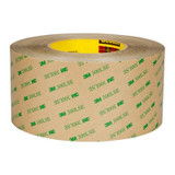3M Double Coated Tape 93015LE, Clear, 54 in x 180 yd, 5.9 mil, 1 rollper case 75257