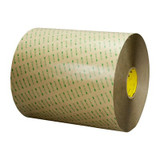 3M Double Coated Tape 93020LE, Clear, 54 in x 360 yd, 7.9 mil, 1 rollper case 75258