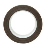 3M PTFE Glass Cloth Tape 5451, Brown, 4 in x 36 yd, 5.6 mil, 3 rollsper case 16156