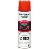 Industrial Choice M1800 System Water-Based Precision Line Marking Paint 203035 Rust-Oleum | APWA Alert Orange