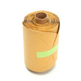 3M™ Stikit™ Gold Paper Disc Roll 216U, P320 A-weight, 5 in x NH, Die
500X, 175 Discs/Roll, 6 Rolls/Case