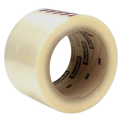 Scotch Box Sealing Tape 371 Clear, 48 mm x 100 M