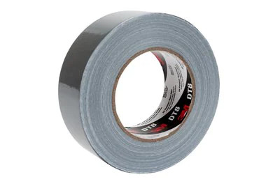 Pack-n-Tape  3M 3939 Duct Tape Silver, 48 mm x 54.8 m 9.0 mil, 24 per case  Individually Wrapped - Pack-n-Tape